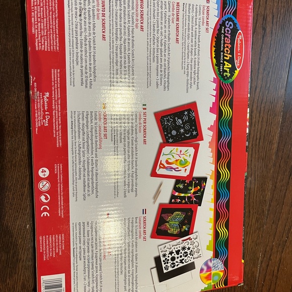 Deluxe unopened and unused scratch art kit - Picture 4 of 5